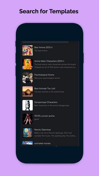 custom tier list maker|Lomo List .